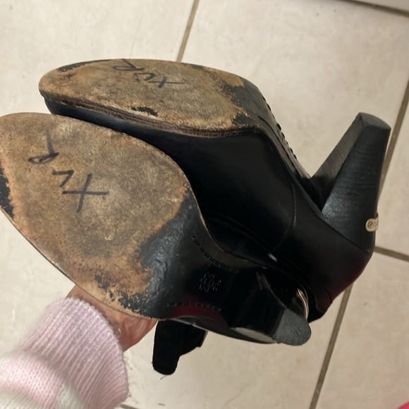 Michael Kors Sherpa leather Heeled western boots - Picture 6 of 8